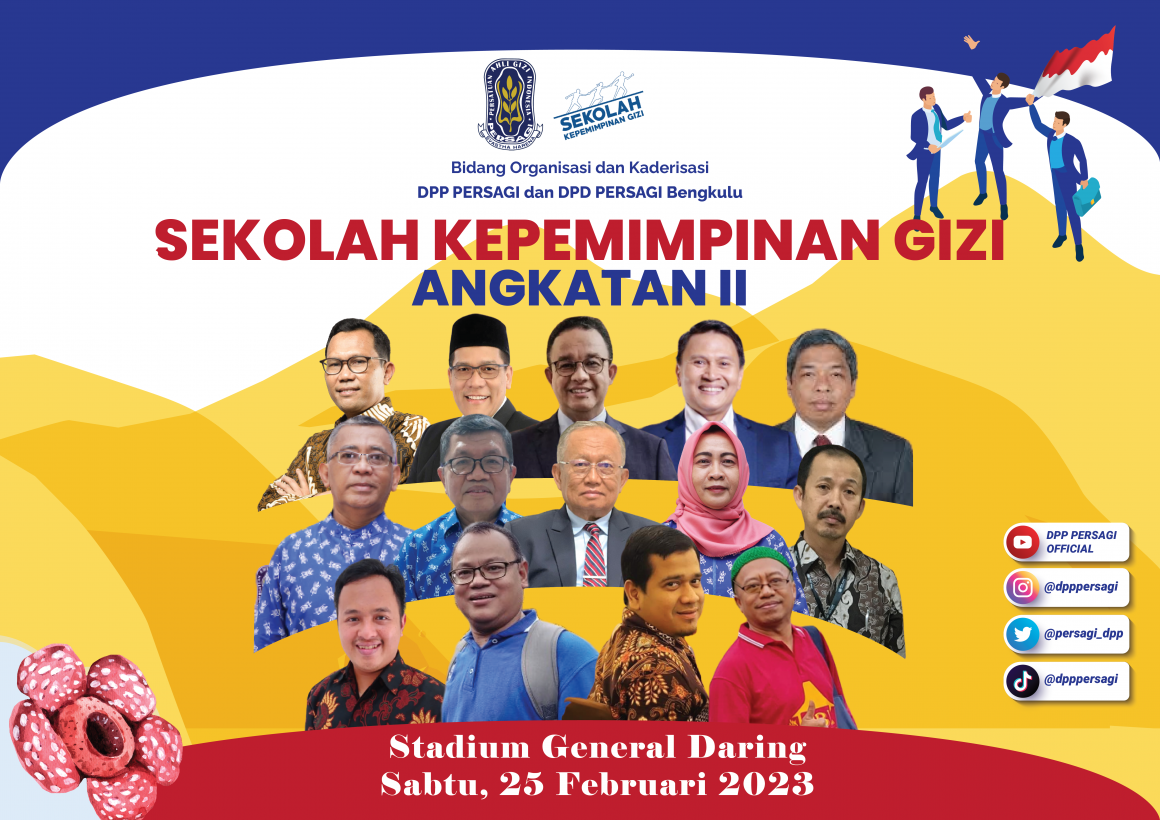 Semangat Pembuka Sekolah Kepemimpinan Gizi Angkatan II dalam Stadium General