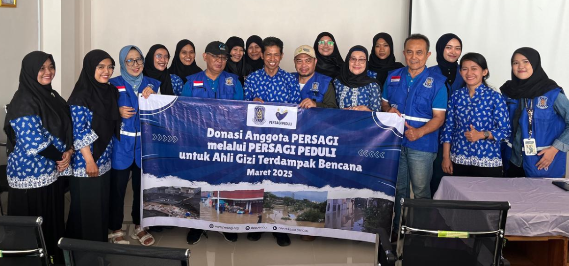 PERSAGI Salurkan Bantuan Donasi untuk Anggota Terdampak Banjir di Wilayah Jakarta dan Bekasi 2025