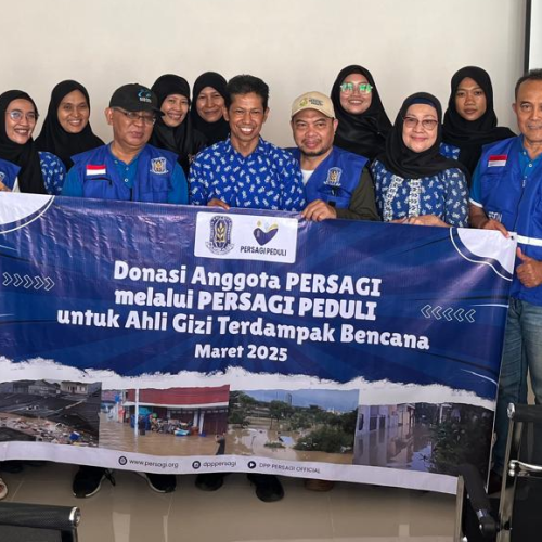 PERSAGI Salurkan Bantuan Donasi untuk Anggota Terdampak Banjir di Wilayah Jakarta dan Bekasi 2025
