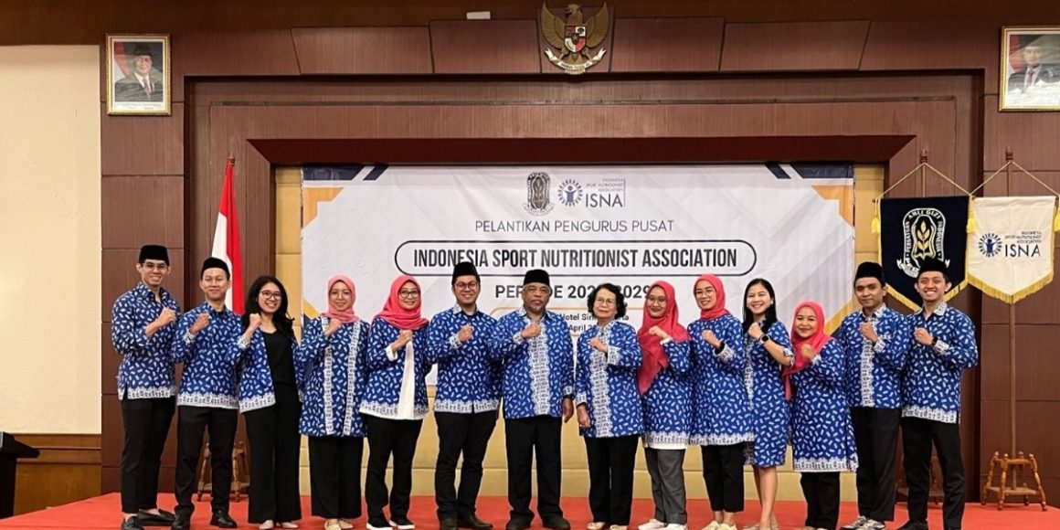 PELANTIKAN PENGURUS PUSAT INDONESIA SPORT NUTRITIONIST ASSOCIATION (ISNA) PERIODE 2024-2029